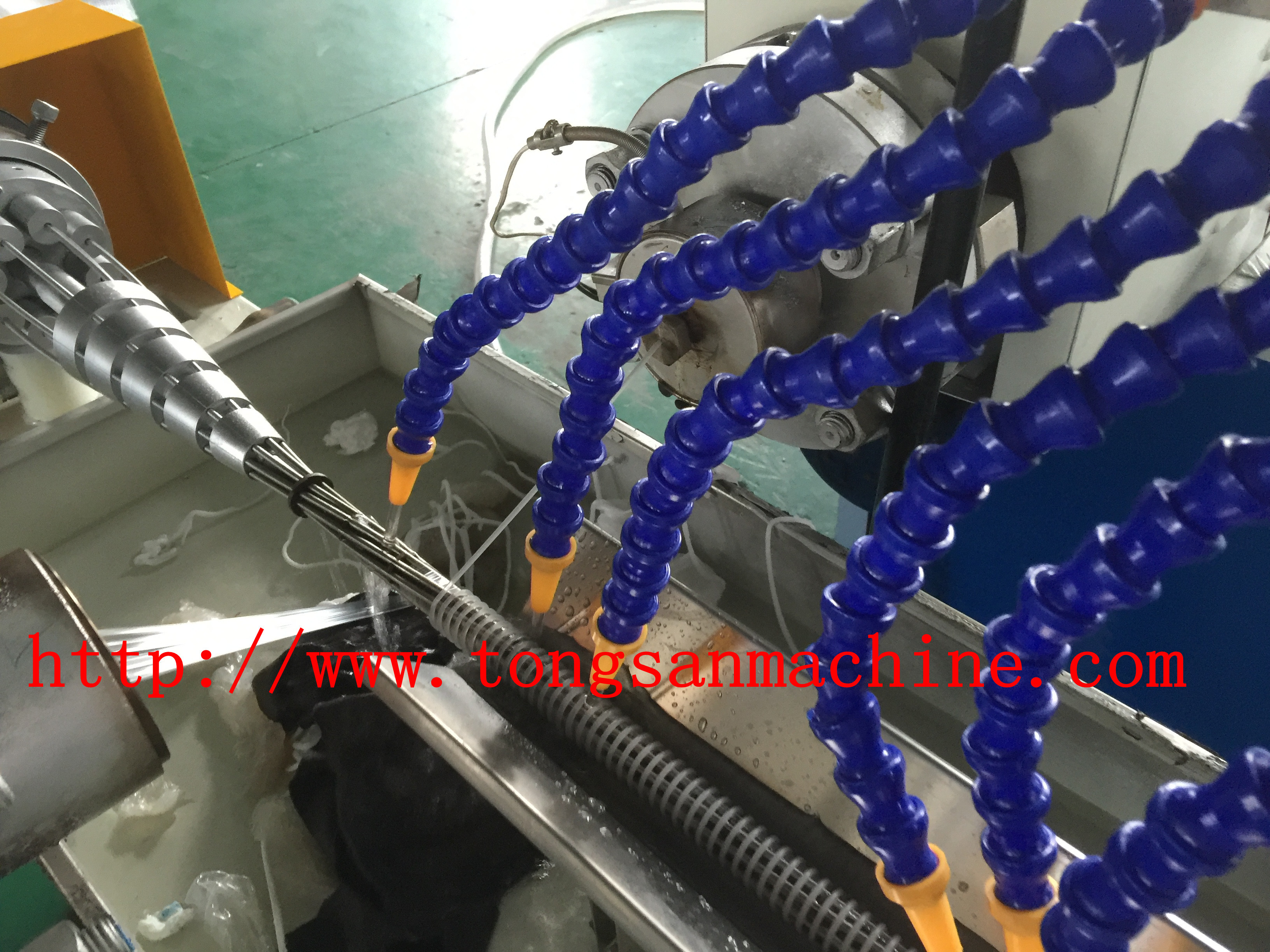 High Precision Plastic Pipe Machine / POE PP PVC Pipe Making Machine