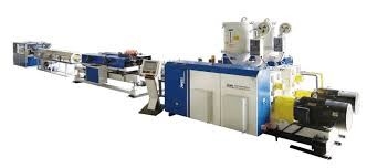 LDPE SJ120/33 HDPE Pipe Extrusion Line 3.3m/Min 280-630mm PPR