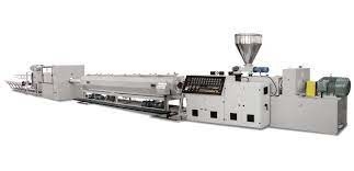 HSJ120/38 PP PPR PE PVC Pipe Extruder Machine 400-800mm